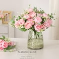 thumbnail image 7 of Silk Artificial Peonies Flowers Artificial Peony Bouquet Fake Peonies Artificial Flowers Bouquets for Vase Floral Arrangements Wedding Home Table Decoration Pink, 7 of 7
