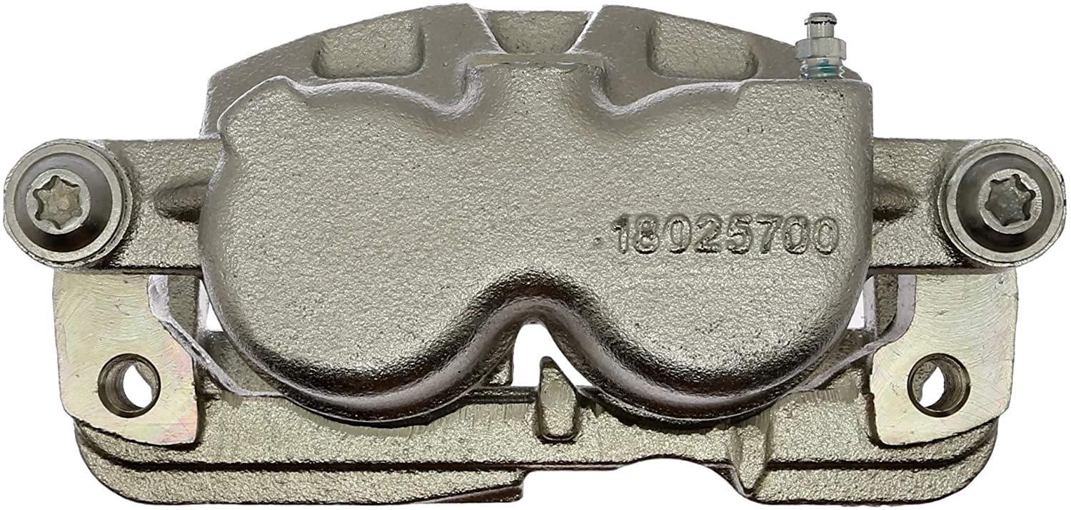 Remanufactured ACDelco 18FR1381 Professional Front Driver Side Disc Brake Caliper Assembly without Pads Friction Ready Non-Coated 
