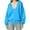 Sky Blue-Sweatshirts, variant on AGWOLF Oversized Sweatshirts for Women Trendy Scoop Neck Long Sleeve Sweater Tops Fall Solid Shirts Comfy Pullover