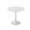 White, variant on GZXS 31.5" Round Dining Table with Pedestal Base, Modern Tulip Table, Bistro Table for Living Room, Kitchen, Easy Assembly, Black