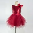 thumbnail image 3 of WMQPNNS Girls Sparkling Tutu Dance Dresses Sleeveless and Bowknot Ballet Leotards Kids Ballerina Girls Fashion, Dress for Age 3-4 Years,, 3 of 3