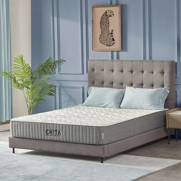 Chita 12 Cool Gel Memory Foam Mattress, What Size Is A Us Queen Bed