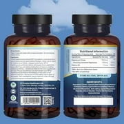 Magnesium Citrate Capsules 1500mg with Vitamin B6 | 120 Vegan Capsules | 450mg Elemental Mg | High Strength Magnesium Supplements for Women & Men | Capsules not Tablets | Made in UK by Prowise