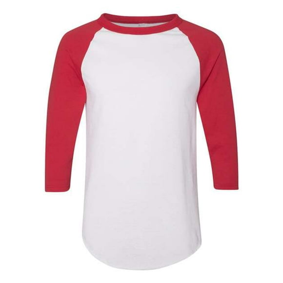 Augusta Sportswear Camiseta de béisbol 2.0, Blanco/Rojo, 3XL Ropa deportiva Augusta 4420