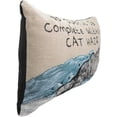 thumbnail image 2 of Manual 12.5 x 8.5-Inch Decorative Throw Pillow, Without Cat Hair, 2 of 5