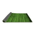 thumbnail image 2 of Ahgly Company Indoor Rectangle Oriental Green Modern Area Rugs, 8' x 12', 2 of 4