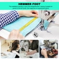 thumbnail image 2 of FRCOLOR 1 Set Rolled Hem Presser Feet Sewing Machine Hem Guide Sewing Presser Binder Hem Roller Sewing Machine Parts, 2 of 4