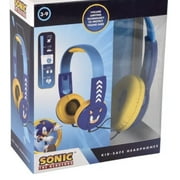 Sonic The Hedgehog Kid-Safe Wired Headphones