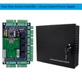 thumbnail image 1 of Four Doors Wiegand TCP/IP Access Control Board Panel Network RFID Access Control System Software DC12V Power Supply Box 1/2 Door ,Ultra-Quiet Operation, 1 of 6