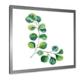 thumbnail image 2 of Designart 'Green Eucalyptus Plant Branches II' Traditional Framed Art Print, 2 of 4