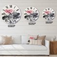thumbnail image 4 of Designart 1 in Quartz Traditional Wall Clock, 4 of 5