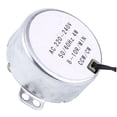 thumbnail image 3 of Motor eléctrico YUMILI, voltaje de 220-240V, potencia de 4W, engranajes de reducción convenientes, motor síncrono de imán permanente para motores de aire acondicionado, lámparas de juguete(8-10RPM), 3 of 14