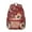 Red-9, variant on Whimsical Mushroom Students Backpack Vintage Boho Magical Forest Mushrooms Psychedelic Trippy Cottagecore School Bag