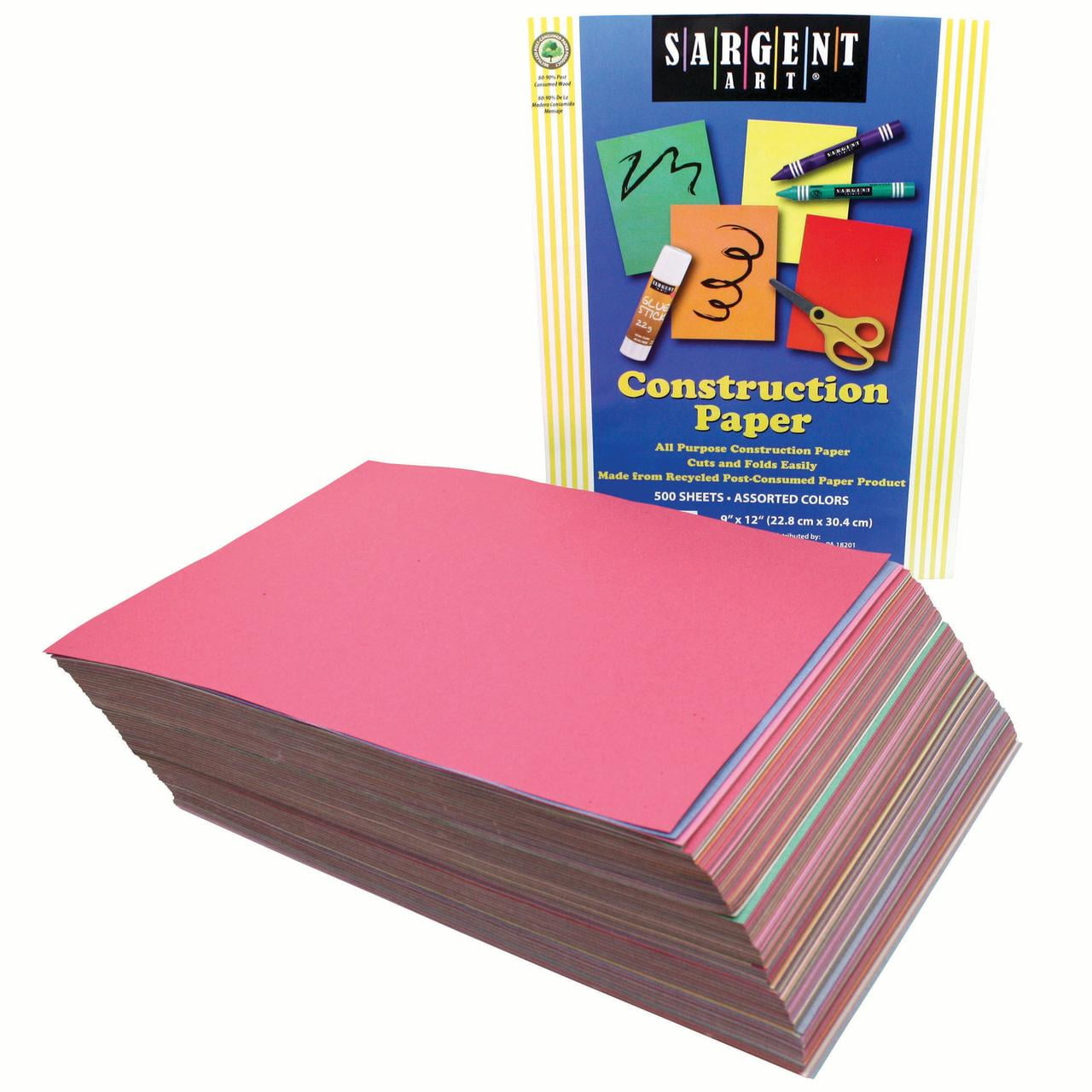 Sargent Art® Construction Paper Multi Pack, 500 Sheets