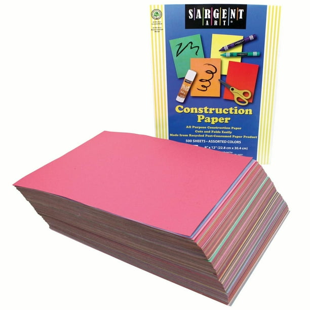 Sargent Art® Construction Paper Multi Pack, 500 Sheets