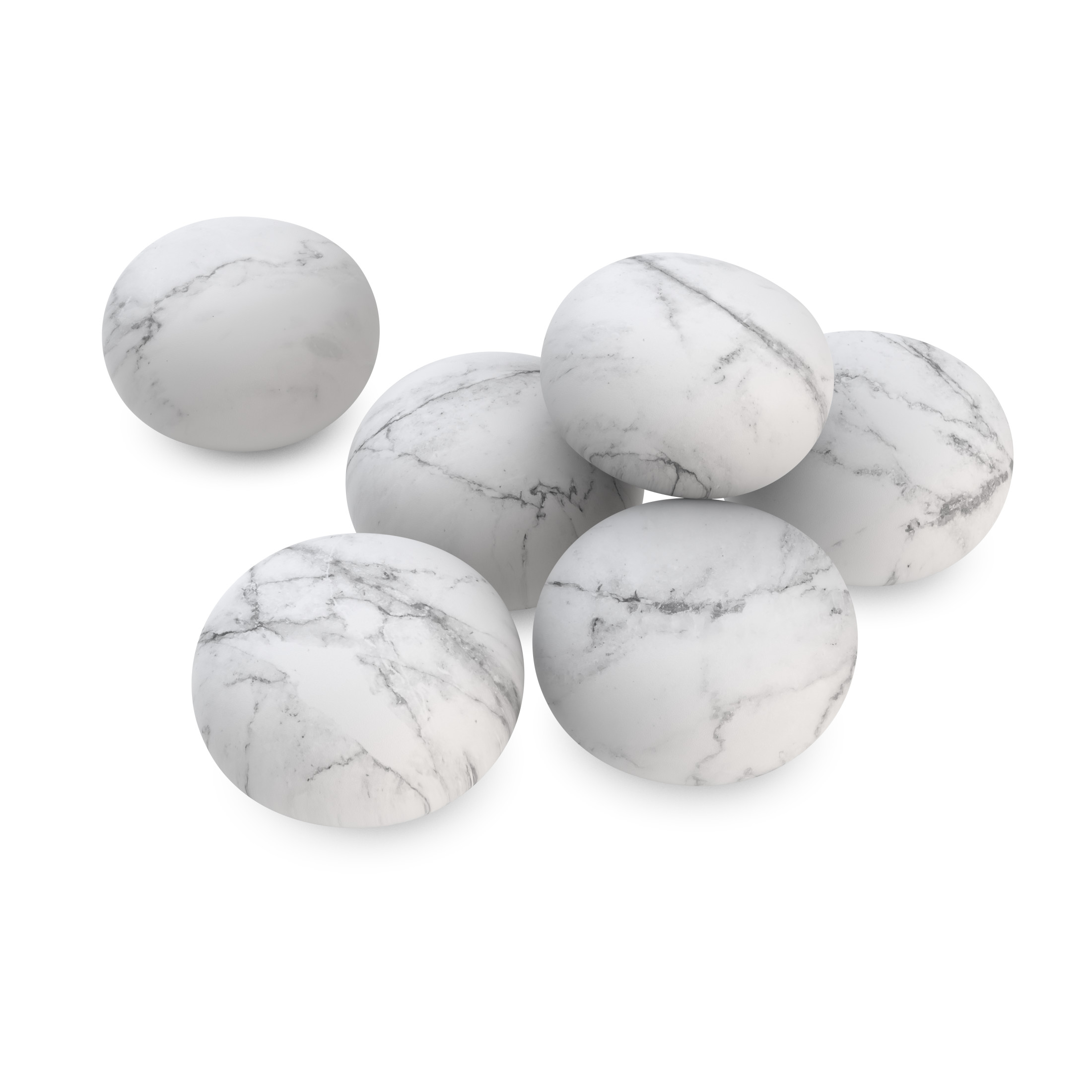 Pure Enrichment DryStone Reusable Moisture-Absorbing Stone - 6 Eco-Friendly Dehumidifying Desiccant for Small Spaces - Ideal for Gym Bags, Shoes, Electronics, Jewelry, Storage Bins, and Safes