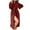 Wine, variant on purcolt Women's Long Fleece Robes with Hood Soft Plush Bathrobe Winter Warm Flannel Nightgowns Long House Coat Luxury Dressing Gown with Pockets