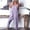 Purple, variant on Babysbule Womens Overall Pants Women's Casual Loose Baggy Pocket Jumpsuit Fashion Playsuit Trousers Cotton And Linen Overalls