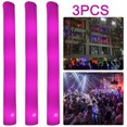 thumbnail image 1 of Barra LED Tubo Intermitente Esponja Suministros para Fiestas Bodas Festivales Color Rosa 3 Uds., 1 of 7