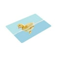 thumbnail image 3 of MKHERT Cute Little Yellow Duck Swim in Water Doormat Rug Home Decor Floor Mat Bath Mat 30x18 inch, 3 of 3