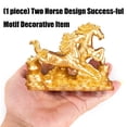 thumbnail image 6 of Msioytog Running Horse Statue Sculptures Decorative Figurines Tabletop Ornament, 6 of 12