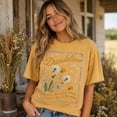 thumbnail image 2 of Dandelion Country Music Graphic Tee, Vintage Wildflower Western Shirt, Boho Botanical Nature T-Shirt, Flower Lover Gift for Her, Cowgirl Concert Outfit, 2 of 9