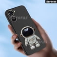 thumbnail image 3 of Para ZTE Axon 40 SE Lite Funda De Silicona Suave Brillante + Soporte De Astronauta 40Lite 40SE Cubierta Trasera, 3 of 4