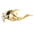 thumbnail image 2 of Premier Lock Wave Privacy Lever Brass Plated, 2 of 5