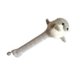 thumbnail image 4 of koolsoo Badminton Racket Handle Cover with Drawstring Absorbent Knitted Stuffed Doll Grey, 4 of 9