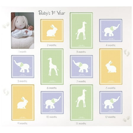 Malden Baby's 1st Year 12 Opening Picture Frame