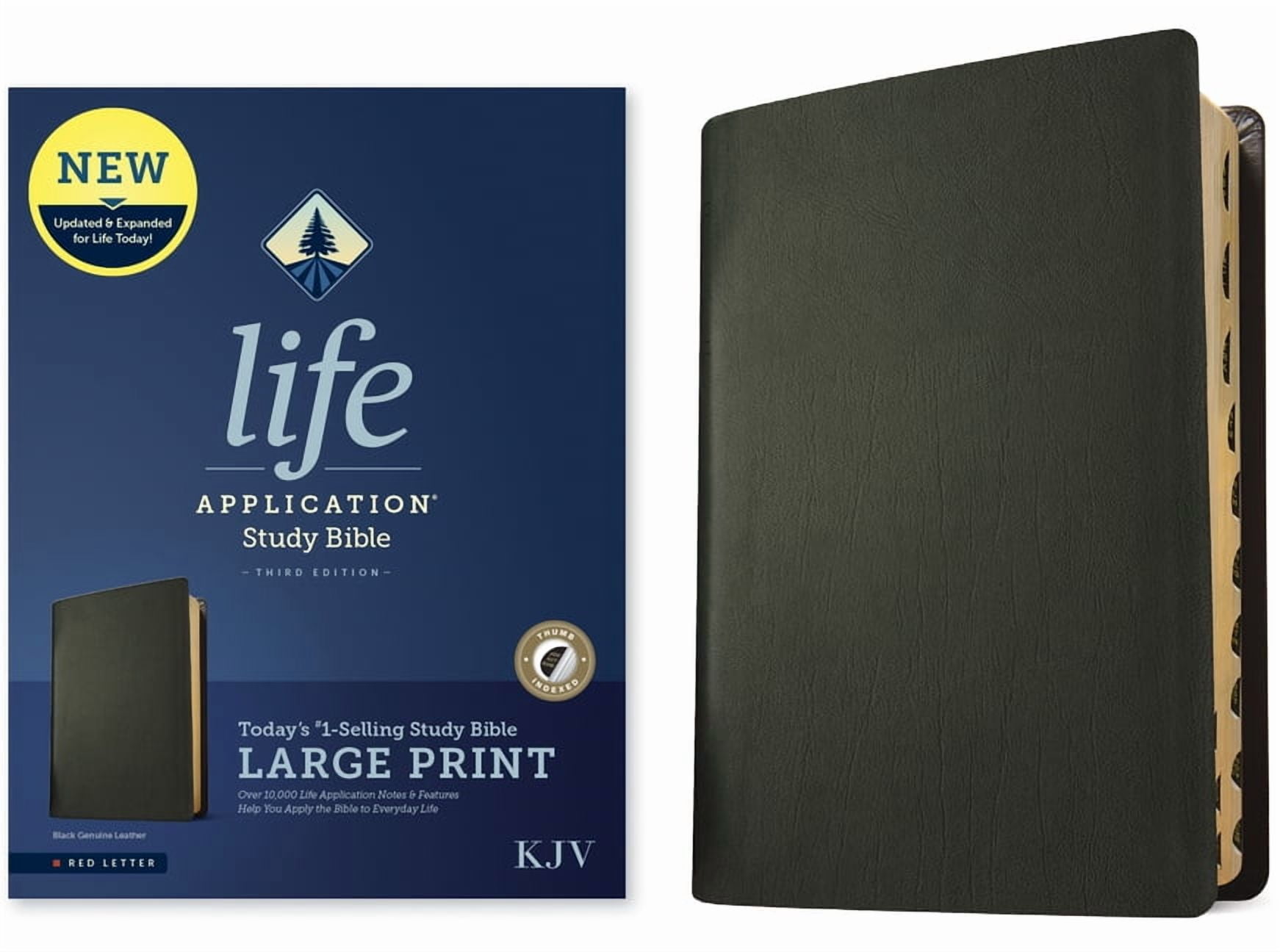 NKJV Life Application Study Bible, Third Edition, Large Print