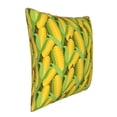 thumbnail image 2 of Haiem Corn 1 Print Velvet Soft Solid Decorative Square Throw Pillow Covers Set with Elegant Piping Christmas Cushion Case for Sofa Bedroom Car-20"x20", 2 of 8
