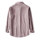 thumbnail image 3 of Camisas Para Hombre Manga Larga Camisa Casual Solid Color Corduroy Long Camisa de solapa de manga Casual Lapel Long Camisa sólida de color sólido (Pink, XL), 3 of 7