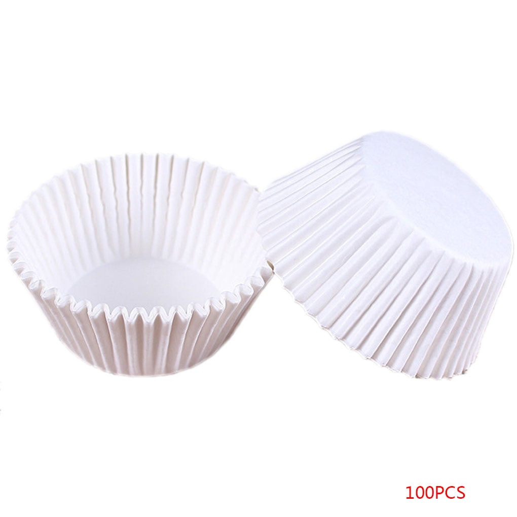 DALX 100 Pcs Cupcake Paper Holder Oil Resistant Cup Cake Wrappers