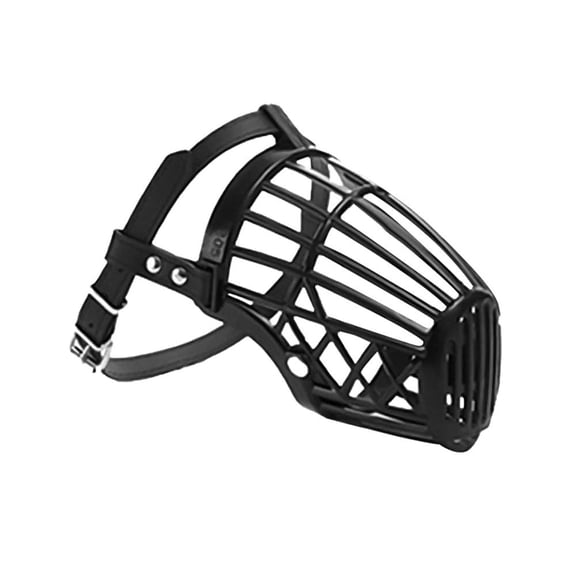 Prevention Adjustable Pet Supplies Breathable Dog Mouth Cover Dog Bark Arrester Nozzle slipcover Soft Plastic STYLE 3