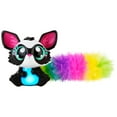 thumbnail image 2 of Lil’ Gleemerz Babies Black and White Color, Mini Interactive Toy with Lights, Sounds, & Plush Rainbow Tail (2.5-in body, 4.5-in tail), 2 of 5