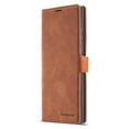 thumbnail image 2 of Allytech Wallet Case for Samsung Galaxy Note 20, Premium PU Leather Book Style Retro Credit Cards Slots Shockproof Anti-scratch Defender TPU Bumper Cover for Samsung Galaxy Note 20, Brown, 2 of 8