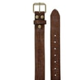 thumbnail image 3 of Snap On Soft Hand Floral Embossed Vintage Cowhide Full Grain Leather Casual Jean Belt, 3 of 5