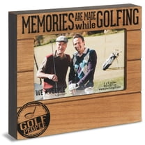 Pavilion Gift Company Photo Picture Frame, 7.5"L x 1.25"W, Golf People