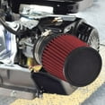 thumbnail image 2 of AlveyTech High Performance Air Filter Intake Kit fits Coleman CT100U & CC100X 98cc Mini Bike - Engine Air Cleaner, Universal Replacement Accessories Parts, for Powersports Go-Kart Gokarts Cart, Red, 2 of 7
