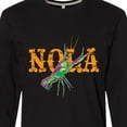 thumbnail image 4 of Inktastic Nola Mardi Gras Crayfish in Orange Long Sleeve T-Shirt, 4 of 5