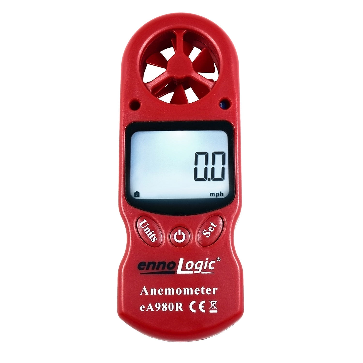 Anemometer ennoLogic eA980R 8 Parameters: Wind Speed, Wind Chill, Air Temperature,... by Cascadia Innovations