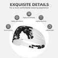 thumbnail image 3 of Ghostly Skull Horse Headbands for Women Men, Workout Elastic Sweat Band for Yoga Running Cycling Gym Exercise Non Slip Head Bands for Women's Hair, 3 of 5