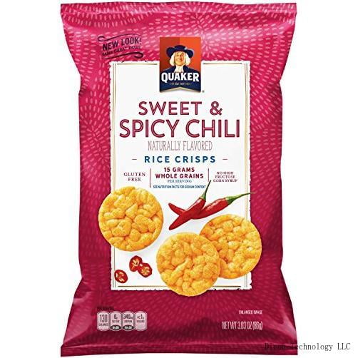 Rice Crisps, Gluten Free, Sweet & Spicy Chili, 3.03 Ounce (Pack Of 12