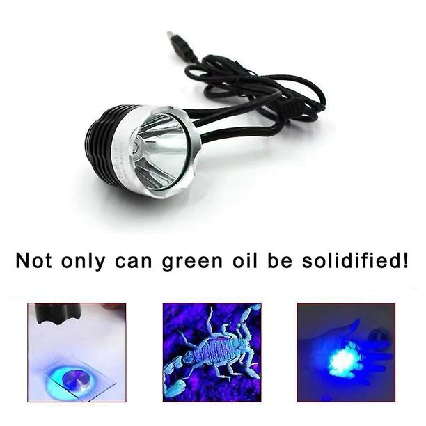 Lámpara de curado de pegamento Uv Usb, herramientas de reparación de teléfonos móviles, luz de calentamiento de aceite verde para herramienta de mantenimiento de teléfono