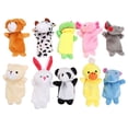 thumbnail image 1 of Tender Velvet Animals In Finger Puppet Style For Children For Shows Playtimes, 1 of 8