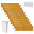 thumbnail image 1 of Miangastore 60 Pcs Shelf Label Holders Drawer Labels Wire Shelf Labels Shelf Clips Basket Labels Shelf Tags For Wire Shelving, 1 of 8