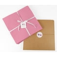 thumbnail image 2 of Soimoi Solid Light Pink Precut 10-inch Cotton Fabric Quilting Squares Charm Pack DIY Patchwork Sewing Craft, 2 of 5