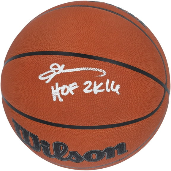Allen Iverson Philadelphia 76ers Autographed Wilson Official Game Basketball with "HOF 16" Inscription - Fanatics Authentic Certified
