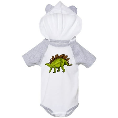 

Inktastic Smiling Stegosaurus Gift Baby Boy or Baby Girl Bodysuit